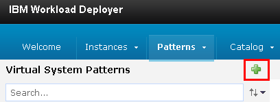 Creating a new virtual system pattern